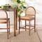 Bali & Pari Maryland Modern Bohemian Natural Rattan and Acacia Wood Counter Stool 243-13363-ZORO - alternate 8